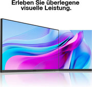 Monitor de PC para oficina KOORUI de 27 pulgadas, 75Hz VA 1080P 5ms, sin marco, HDMI, inclinación ajustable, cuidado ocular, montaje en pared VESA, negro