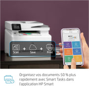 Impresora multifunción láser a color HP Color LaserJet Pro MFP 3302fdwg, fax, impresión automática a doble cara, pantalla táctil, Wi-Fi, Ethernet, USB, HP Wolf Pro Security