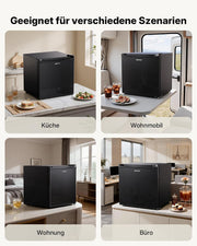 Congelador pequeño Upstreman de 35L, negro, UF35