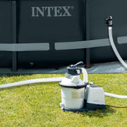 Filtro de arena Intex Krystal Clear 26642 SX925 Blanco Caudal 2000 l/h