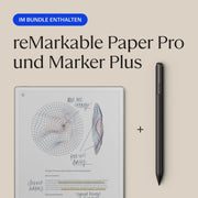 Remarkable Paper Pro con Marker Plus, cuaderno de tinta electrónica de 11,8 pulgadas con pantalla a color y luz de lectura para pensar, escribir y leer