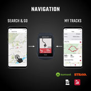 SIGMA ROX 11.1 EVO | Ciclocomputador inalámbrico con GPS y navegación, incluye sensores de velocidad, frecuencia cardíaca y cadencia | Navegación GPS para exteriores con altímetro