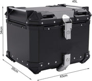 Maleta superior de aluminio Bagtecs Moto XB45 negro 45 litros