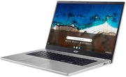 ACER Chromebook 317 CB317-1H-C7TP Ordenador portátil 17,3'' Full HD, PC portátil (Intel Celeron N4500, RAM 8 GB, 128 GB eMMC, Intel UHD Graphics, Chrome OS), Portátil Gris Plateado