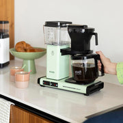 Moccamaster KBG Select, cafetera, cafetera retro, café de filtro, color blanco hueso, 1,25 L