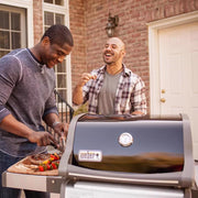 Barbacoa de gas propano Weber Spirit E-210 de 2 quemadores, color negro