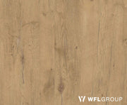 WFL GROUP Mesa de comedor redonda extensible estilo loft - Mesa industrial con patas de metal color cachemira gris beige - Mesa ahorradora de espacio para salón - Roble Lancelot - 100 a 180 cm