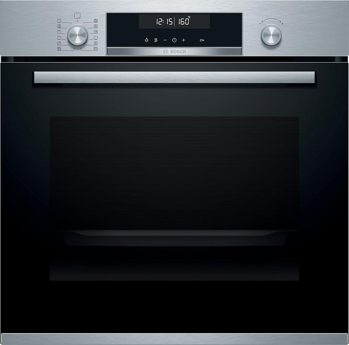 Bosch HBG5780S0 - Serie 6, Horno empotrable - Multifunción - Pirólisis - Gran capacidad de 71 L - 3600 W - Acero inoxidable