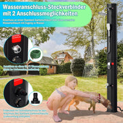 Ducha solar Sonnewelt de 60 L para jardín, incluye funda protectora y teleducha