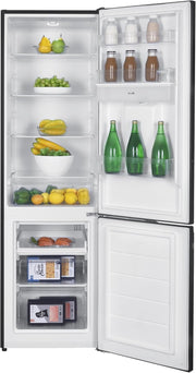 GEDTECH Refrigerador combinado - congelador inferior - GCB262BL Negro - capacidad 262L - Clase E