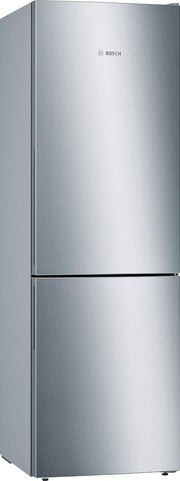 Frigorífico combi Bosch KGN36NWEA Serie 2, 186 x 60 cm, 215 L de refrigeración y 87 L de congelación, NoFrost: nunca más tendrá que descongelar, iluminación LED para una distribución uniforme de la luz