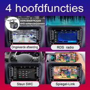 Autorradio Apple CarPlay para VW Golf 5 6 Polo T5 Tiguan Skoda Passat Jetta Caddy B6 B7 Touran Android Auto, pantalla táctil de 7 pulgadas Radio VW con Bluetooth/FM/AM/USB/RDS