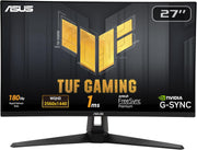 Monitor ASUS 27" LED - VG27AQ3A Pantalla PC 2.5K - 2560 x 1440 píxeles - 1 ms - Formato 16/9 - Panel Fast IPS - 180 Hz - HDR10 - FreeSync Premium/Compatible con G-Sync - HDMI/DisplayPort - Negro
