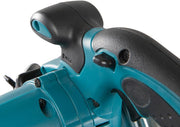 Sierra circular inalámbrica Makita 51 mm, (18 V/5  Ah, 2 baterías y cargador en Makpac), DSS501RTJ, negro, azul