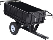 Remolque basculante genérico para cortacésped, capacidad de carga de 150 kg, jardinería, accesorios de jardinería, 92449