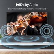 Smart TV AG42F3 de 42 pulgadas (106 cm), Android TV LED FHD, Dolby Audio, Asistente de Google, Bluetooth, sintonizador triple (DVB-C/S2/T2), Google Play Store (DAZN/Disney+/Netflix/Prime Video/YouTube), WiFi