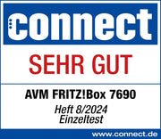 Router DSL Wi-Fi 7 7690 7,1 Gbit/s, malla WLAN, base DECT, hasta 300 Mbit/s, VDSL supervectoring, LAN, telefonía