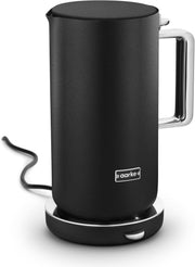 Hervidor de agua de acero inoxidable Aarke negro mate – Hervidor eléctrico de 1,2 L, múltiples ajustes de temperatura, base giratoria de 360°, ebullición silenciosa, boquilla antigoteo
