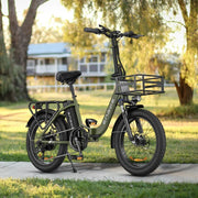 Bicicleta eléctrica plegable ENGWE con neumáticos Fat de 20 pulgadas, batería de litio de 15.6Ah para una autonomía de hasta 140 km, e-bike todoterreno de 7 velocidades para MTB, playa y nieve
