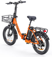 Bicicleta eléctrica plegable ENGWE de 20 pulgadas con batería de 36V 15.6Ah hasta 115KM | con cesta, 20x3.0 pulgadas, motor trasero de 250W, cambio de 7 velocidades, bicicleta eléctrica urbana para mujer y hombre