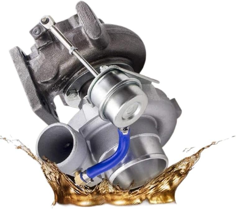 Turbocompresor universal GT25 GT28 T25 T28 GT2871 GT2860 0.6A/R compatible con 400HP+, refrigerado por agua, A/R.60.64, cojinete de empuje, turbina portada.