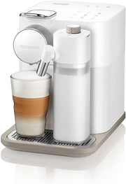 Nespresso De'Longhi EN640.W Gran Lattissima Cafetera de cápsulas con sistema automático de leche, 19 bares de presión, 1400 W, Blanco