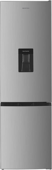 GEDTECH Frigorífico combinado - congelador inferior - GCB262SL Plata - capacidad 262L - Clase E
