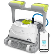 Robot limpiafondos eléctrico DOLPHIN T60 - Limpieza de paredes, para piscinas enterradas de hasta 15 m