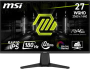 Monitor Gaming MSI MAG 275QF 27" WQHD - Panel Rapid IPS 2560 x 1440, 180 Hz / 0,5 ms (GtG, mín.), gama de colores sRGB 101%, AMD FreeSync, HDR Ready - DisplayPort 1.4, HDMI 2.0b (WQHD 144Hz)