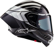Casco Alpinestars Supertech R10 Element Carbon, negro/plata, S (55/56)