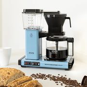 Moccamaster KBG Select, cafetera, cafetera retro, café de filtro, color blanco hueso, 1,25 L