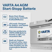 Batería Varta 105 Ah 950 A EN 12V AGM