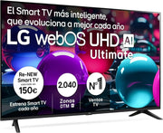 LG 65UA73006LA - TV 65", UHD 4K, WebOS 25, IA definitiva, HDR10 Pro, Superescalado, Dolby Digital Plus, Google Assistant, Negro