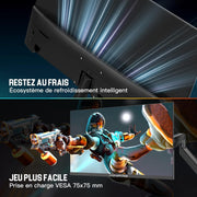Minifire Monitor Gamer para PC de 24.5 pulgadas, 300Hz, Fast IPS, FHD 1080P, 1ms, 16:9, FreeSync, 120% sRGB, ángulo de visión amplio de 178°, VESA, HDMI 2.0 y DP1.4, cuidado ocular - (MFG25X1 Pro)