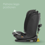 Asiento de coche infantil i-Size Titan Plus 76-150 cm ISOFIX G-CELL protección contra impactos laterales 4 posiciones de reclinado