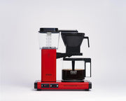 Moccamaster KBG Select, cafetera, cafetera retro, café de filtro, color blanco hueso, 1,25 L