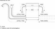 Bosch SMS4EMW01E - Serie 4 - Lavavajillas de libre instalación - 60 cm - 14 cubiertos - Silence Plus 42 dB - Blanco