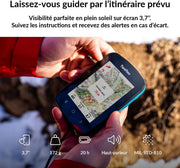 TwoNav Terra (64 GB) + Mapa completo de Francia IGN Top25 instalado, GPS deportivo con pantalla grande de 3,7 pulgadas para montaña, senderismo, BTT, ciclismo