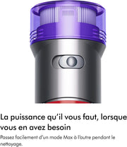 Aspirador sin cable Dyson V8 Advanced, 130 AW, hasta 40 min de autonomía, cepillo motorizado anti-enredos, elimina el pelo de mascotas, aspirador de mano y suelo