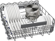 Siemens SX95EX12CE, lavavajillas inteligente iQ500, lavavajillas totalmente integrable, 60 cm, fabricado en Alemania, XXL, bandeja para cubiertos, extra silencioso, varioSpeed, autoOpen dry, glassZone, bisagra vario