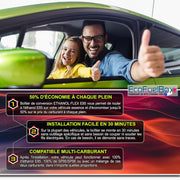 Kit ETHANOL FLEX E85® - Kit E85 4 cylindres - Boîtier Éthanol E85 (Connecteurs HОNDА) pour voitures de marque HОNDА