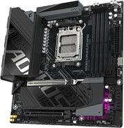 Placa base GIGABYTE B850M AORUS Elite WIFI6E - Procesadores AMD Ryzen serie 9000, VRM digital de 12+2+2 fases, hasta 8200 MHz DDR5 (O.C.), 1x M.2 PCIe 5.0 + 1x M.2 PCIe 4.0, Wi-Fi 6E, LAN 2.5 GbE