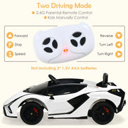Lamborghini Eléctrico Licenciado con Suspensión y Bluetooth