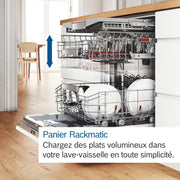 Bosch SMS4EMW01E - Serie 4 - Lavavajillas de libre instalación - 60 cm - 14 cubiertos - Silence Plus 42 dB - Blanco