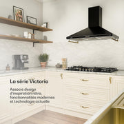 Placa de Cocción a Gas Klarstein con 5 Quemadores – Placa de Cocción Empotrable 11100W, Superficie de Acero Inoxidable, Compatible con GLP