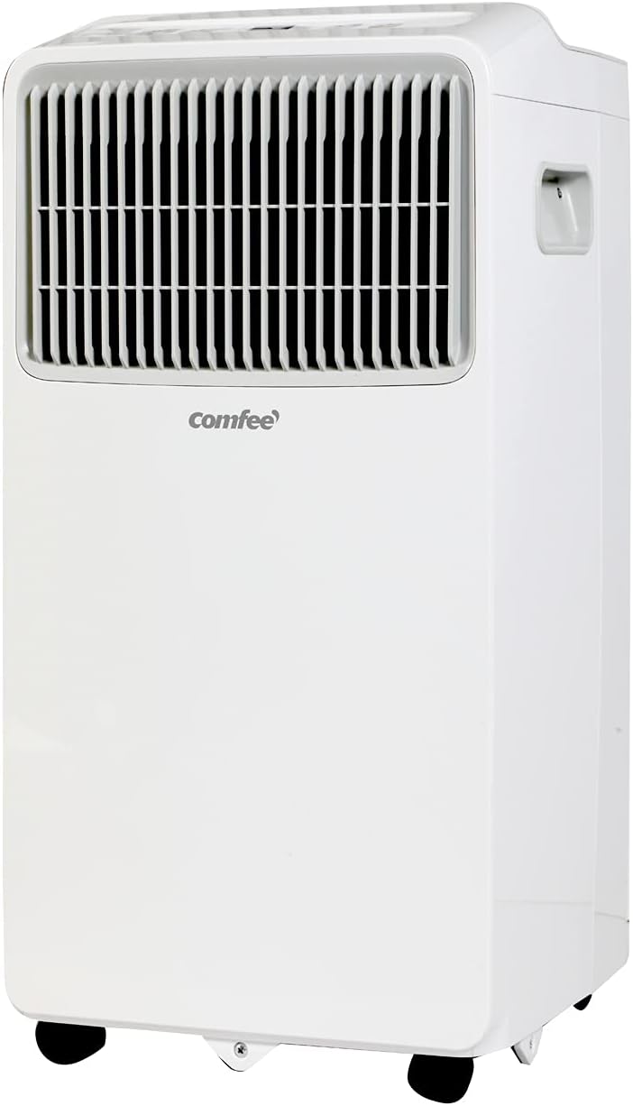 Aire acondicionado portátil Comfee MPPHA-07CRN7, 7000 BTU 2,0kW, refrigeración, ventilación y deshumidificación, tamaño de habitación hasta 68m³ (25㎡), aire acondicionado móvil con manguera de escape