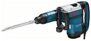 Martillo picador Bosch Professional GSH 7 VC (incl. empuñadura adicional, tubo de grasa, paño para la máquina, 1 cincel puntiagudo, SDS max, RTec Speed, 400 mm, maletín de transporte)