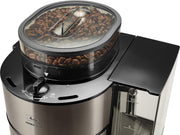 Melitta AromaFresh - Cafetera de filtro - con jarra de cristal - molinillo integrado - función de temporizador - 10 tazas - Negro puro