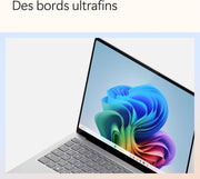 Microsoft Surface Laptop | PC Copilot+ | Pantalla táctil de 15” | Snapdragon® X Elite | 16 GB de RAM | SSD de 256 GB | Último modelo, 7.ª edición | Platino