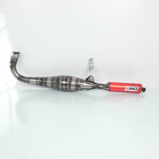 Tubo de escape MVT compatible con ciclomotor Peugeot 50 103 RCX 1994 a 2003 MVT S Race SP2 / 63328